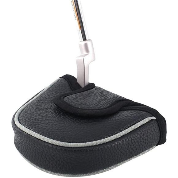 Golf Mallet Putter Cover Headcover Club Protector Magnetic Closure for Scotty - Picture 6 of 8